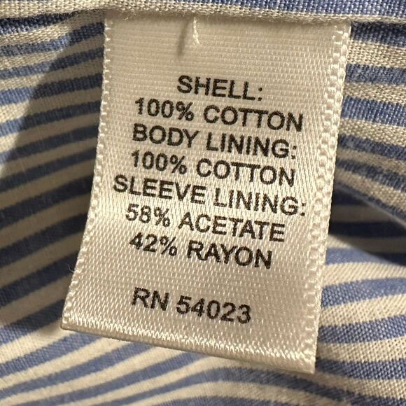 Banana Republic Trench-coat Vintage Tan Button down Size Medium Petite - Picture 8 of 9